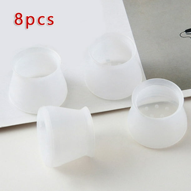 8//16pcs Silicon Furniture Leg Protection Cover Floor Protector Table Base Cover